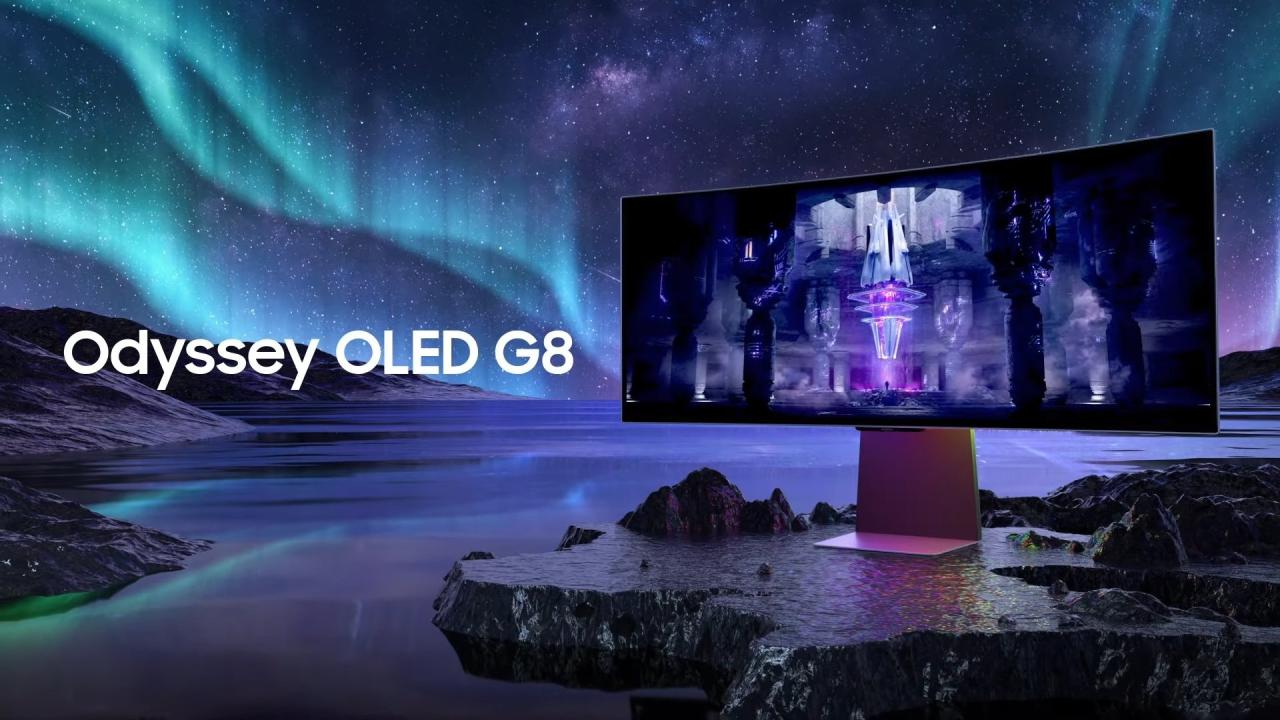 Samsung launches 2024 Odyssey OLED G8 34-inch gaming monitor - SamMobile Samsung note7